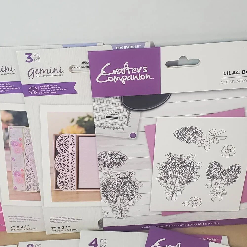 NEW LOT of 15 Crafters Companion. All shown are new and sealed - Picture 6 of 6